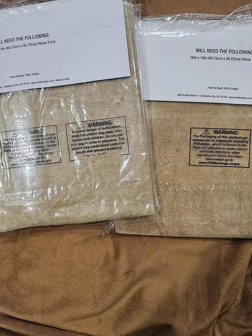 Merchant 41 Decorative Pillow Cover - Beige/Tan